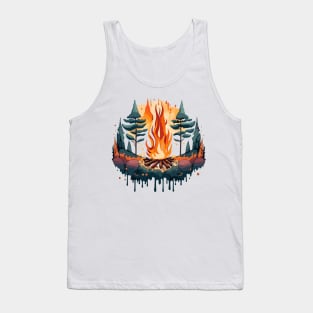 Ethereal Campfire Tank Top